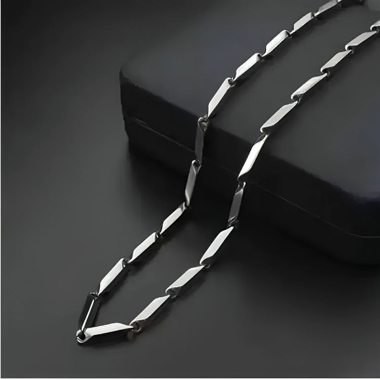 Newstyle Silver Delicate Chain Necklace for Men