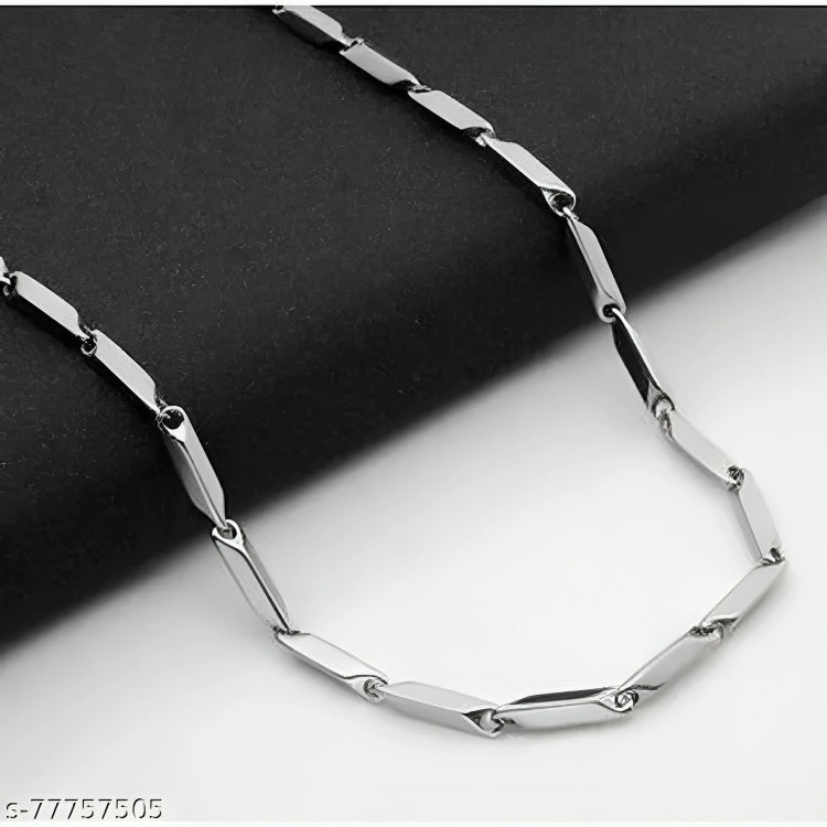 Newstyle Silver Delicate Chain Necklace for Men
